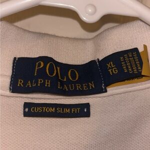 White Ralph Lauren Polo Shirt